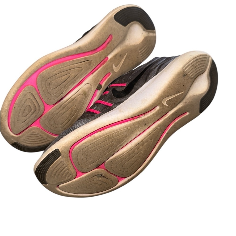 Nike Women's Lunarstelos Running Shoe Grey/Pink Blast 6.5 - Picture 7 of 7